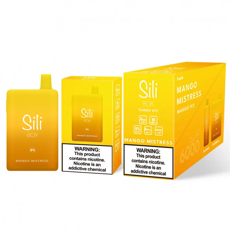 Sili Box Turbo Hit 6000 Puffs Disposable Vape Device - Image 14
