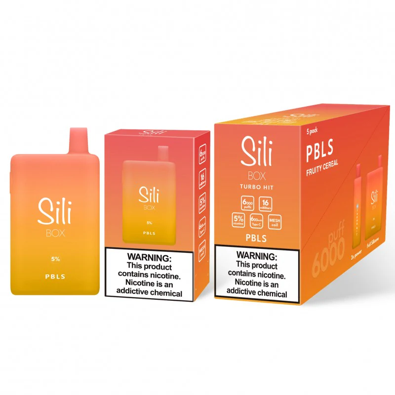 Sili Box Turbo Hit 6000 Puffs Disposable Vape Device - Image 3