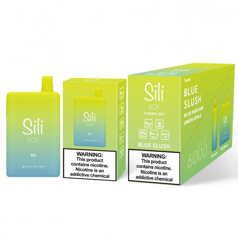 Sili Box Turbo Hit 6000 Puffs Disposable Vape Device - Image 5