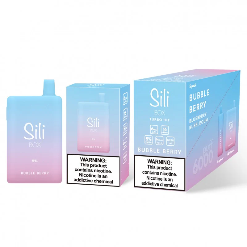 Sili Box Turbo Hit 6000 Puffs Disposable Vape Device - Image 6