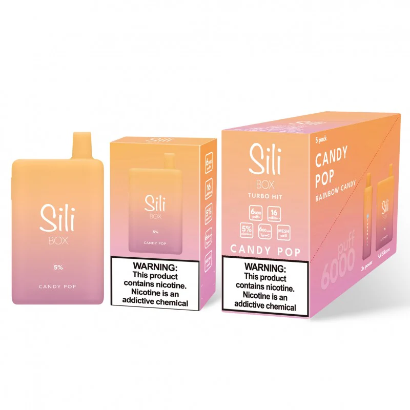Sili Box Turbo Hit 6000 Puffs Disposable Vape Device - Image 7