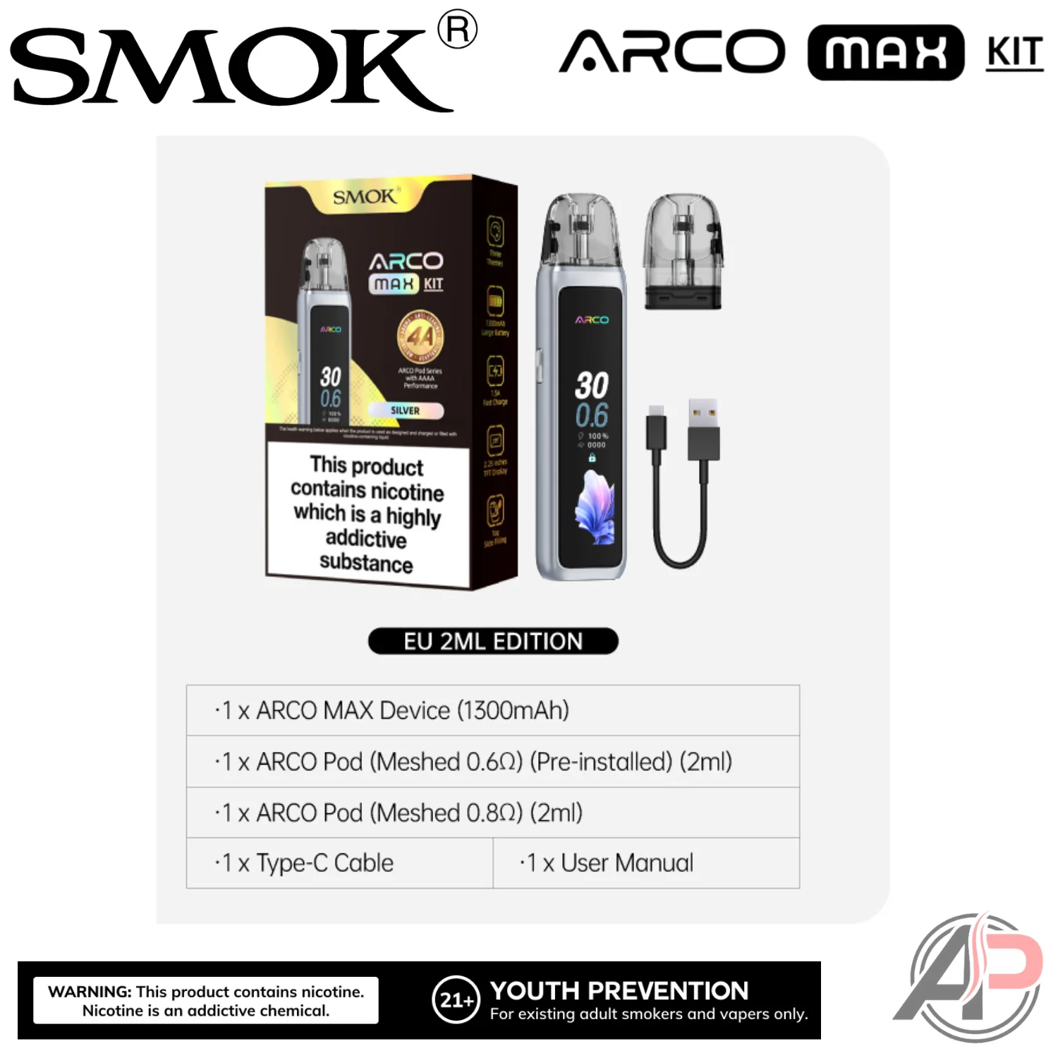 Smok Arco Max Pod System Starter Kit Device - Image 5