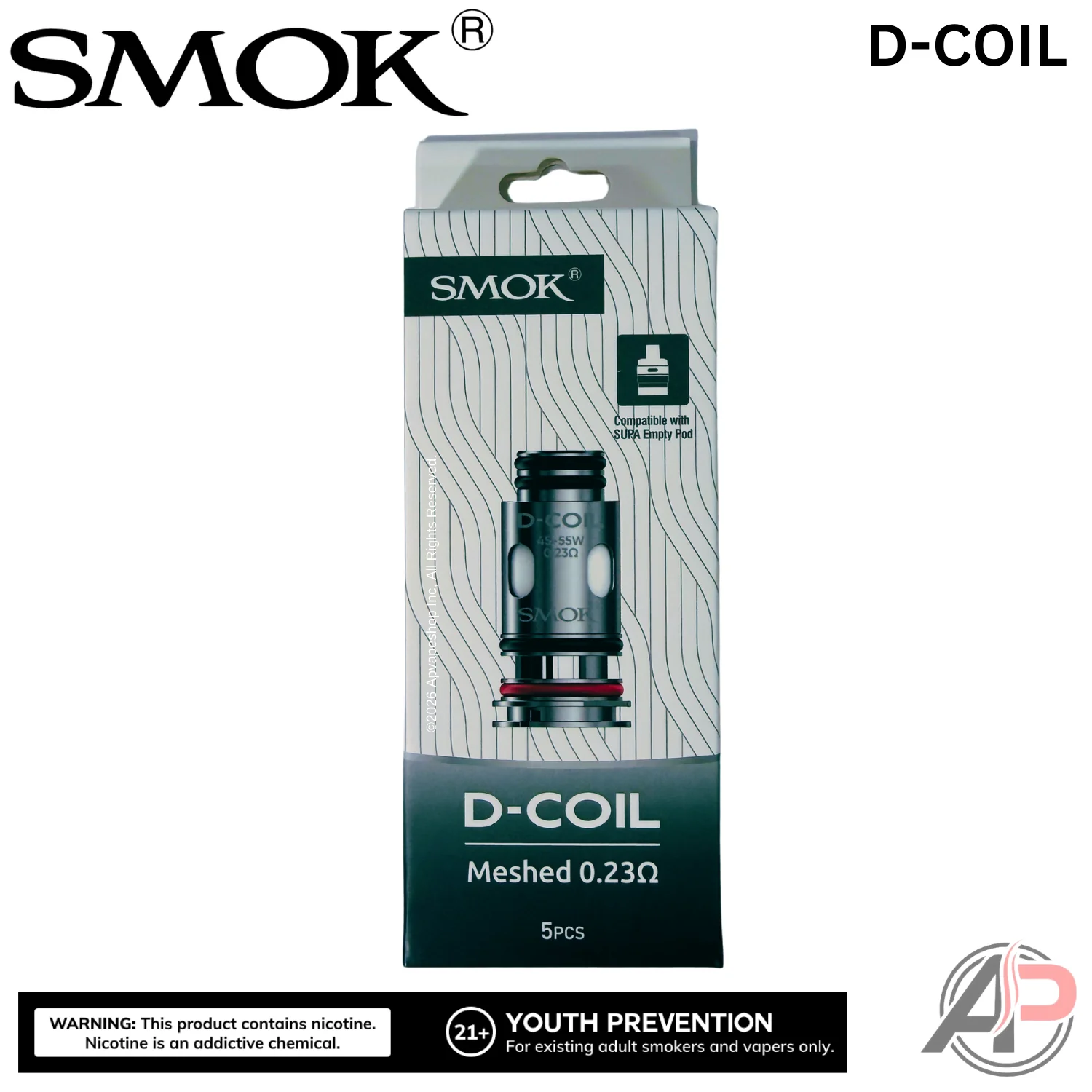 Smok D Replacement Coils 5 Pack - Image 4