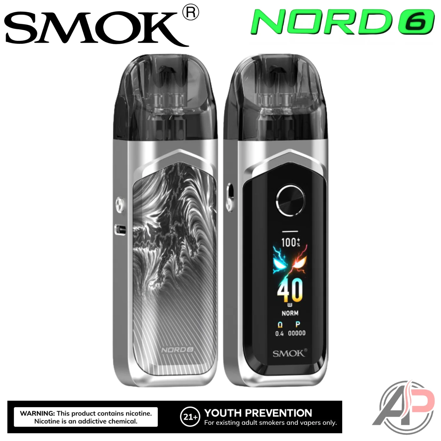 Smok Nord 6 80w Pod System Starter Kit Device - Image 14