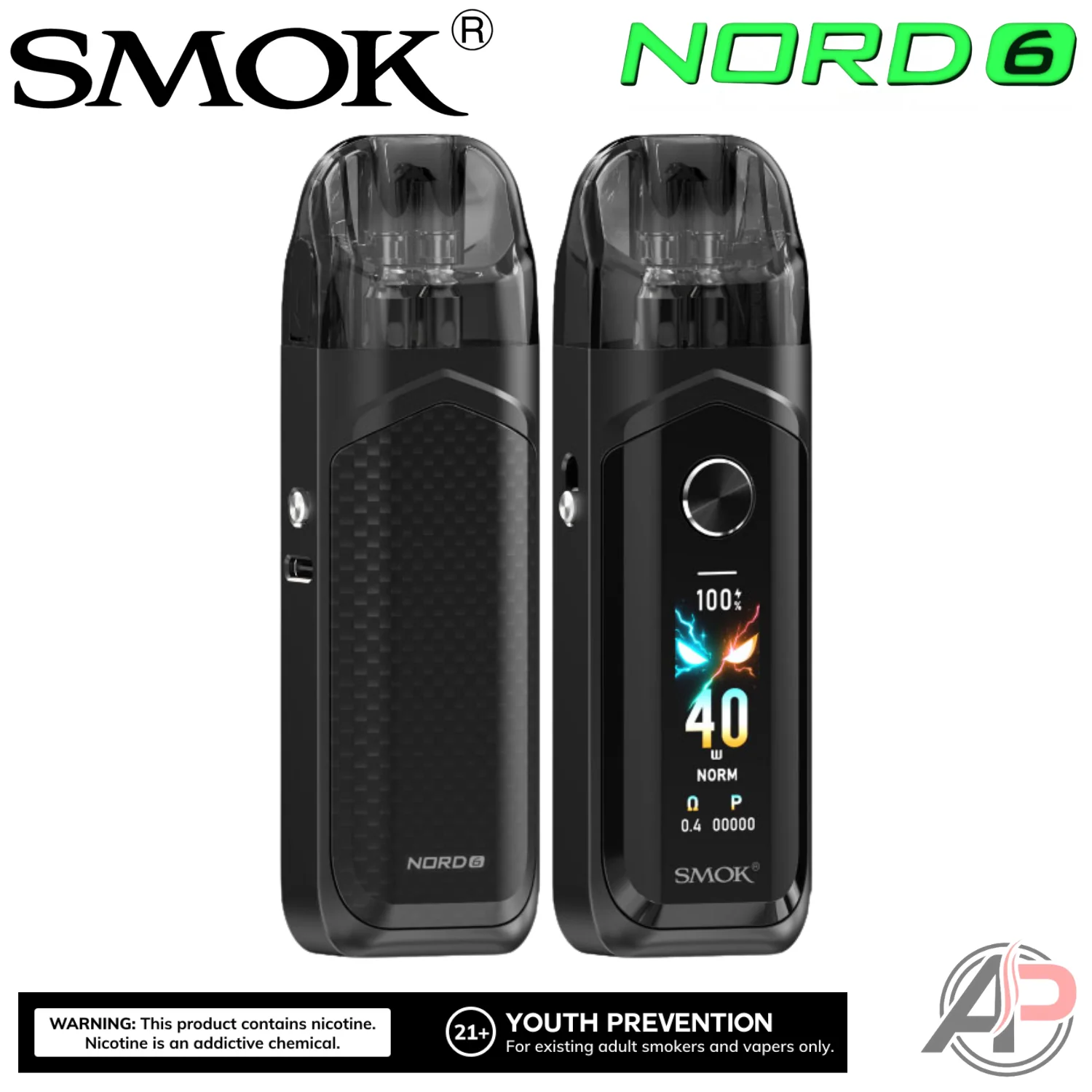 Smok Nord 6 80w Pod System Starter Kit Device - Image 15