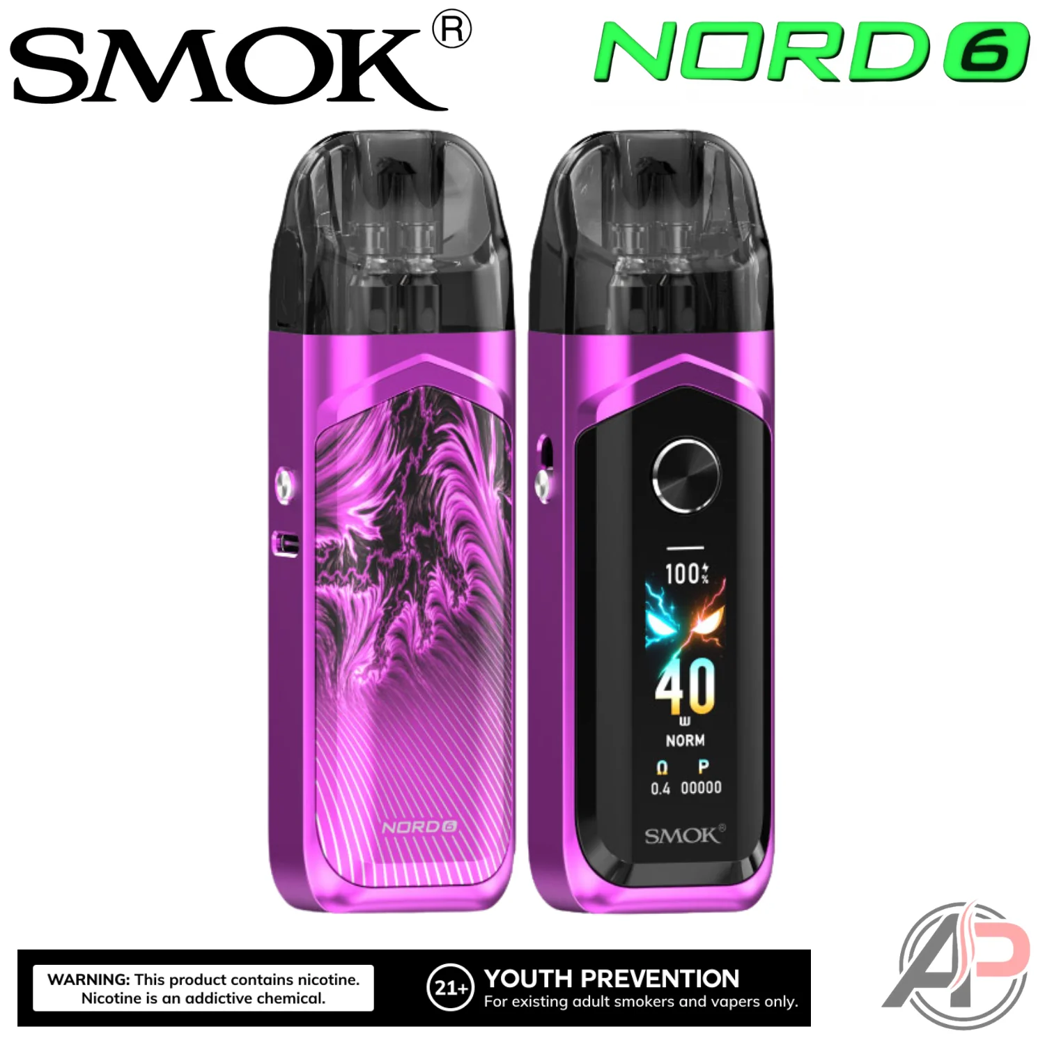 Smok Nord 6 80w Pod System Starter Kit Device - Image 16