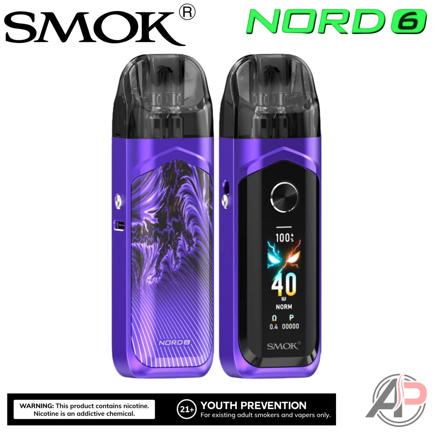 Smok Nord 6 80w Pod System Starter Kit Device - Image 17