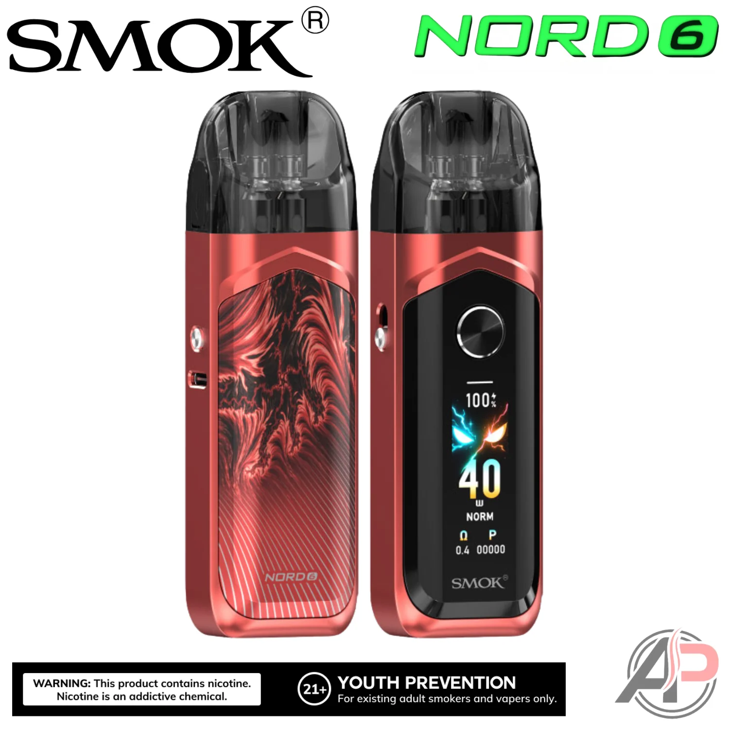Smok Nord 6 80w Pod System Starter Kit Device - Image 18