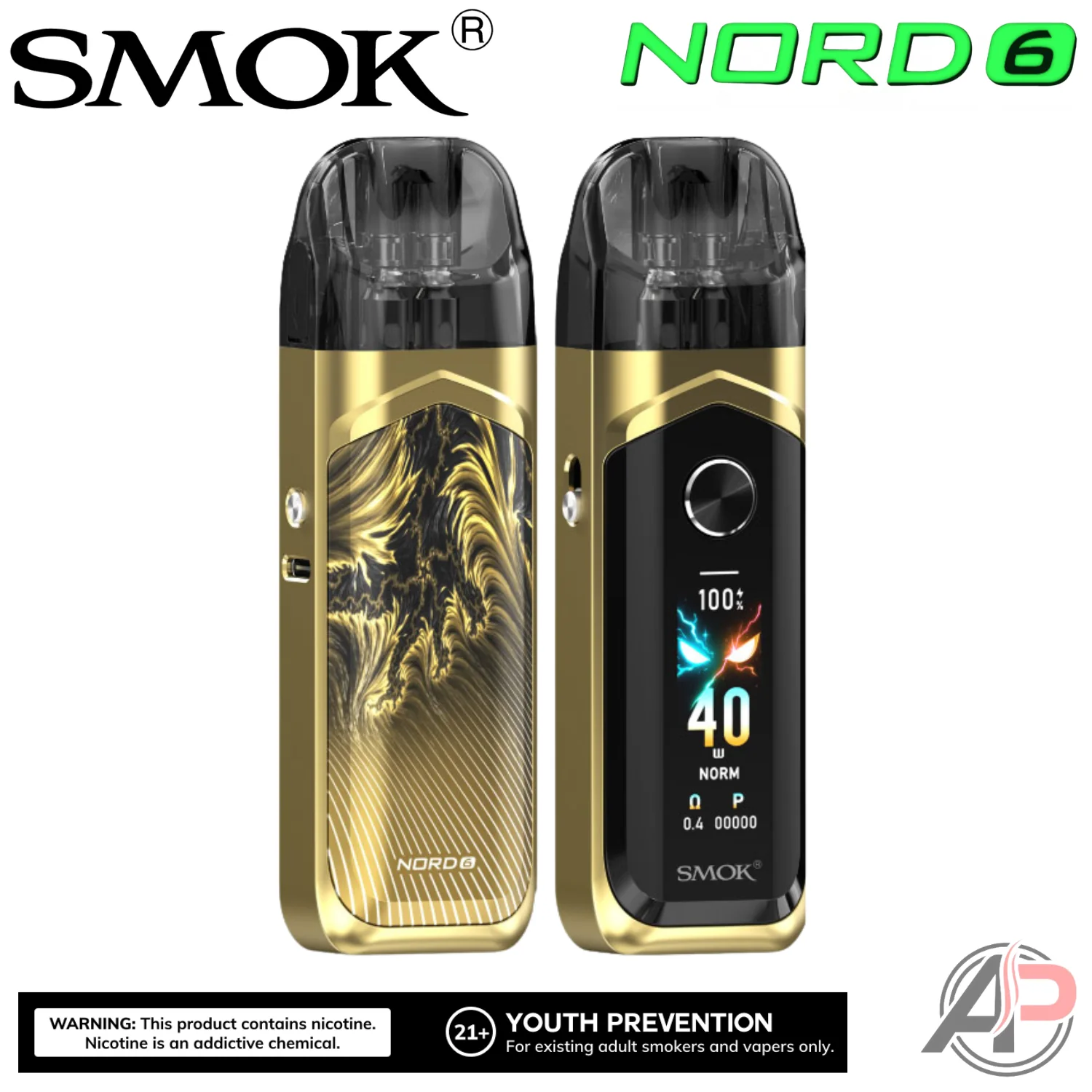 Smok Nord 6 80w Pod System Starter Kit Device - Image 19