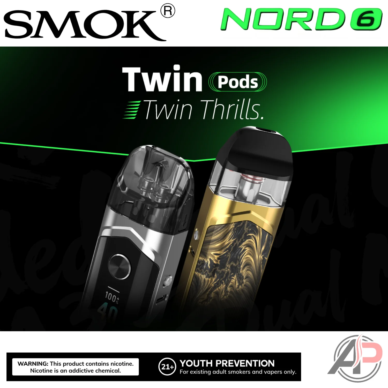 Smok Nord 6 80w Pod System Starter Kit Device - Image 4
