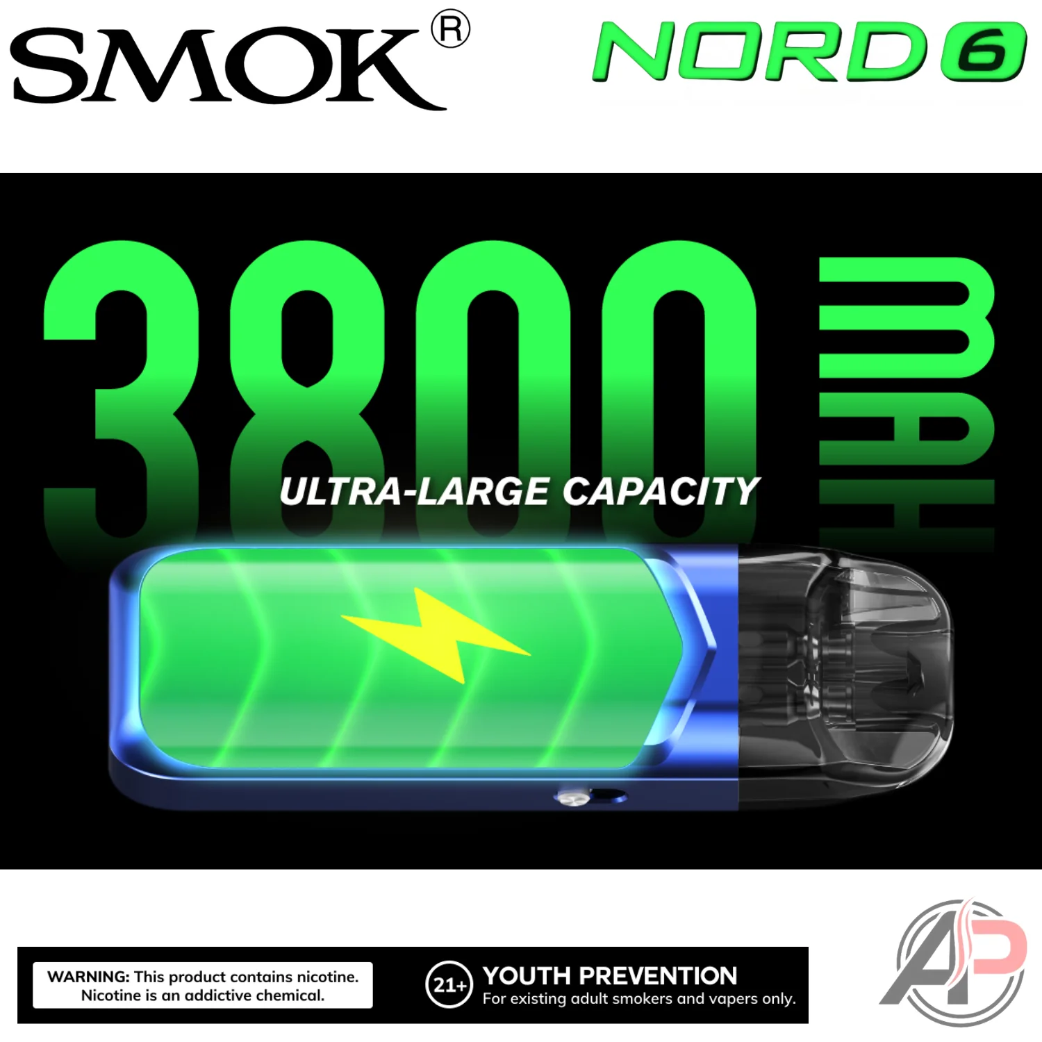 Smok Nord 6 80w Pod System Starter Kit Device - Image 9