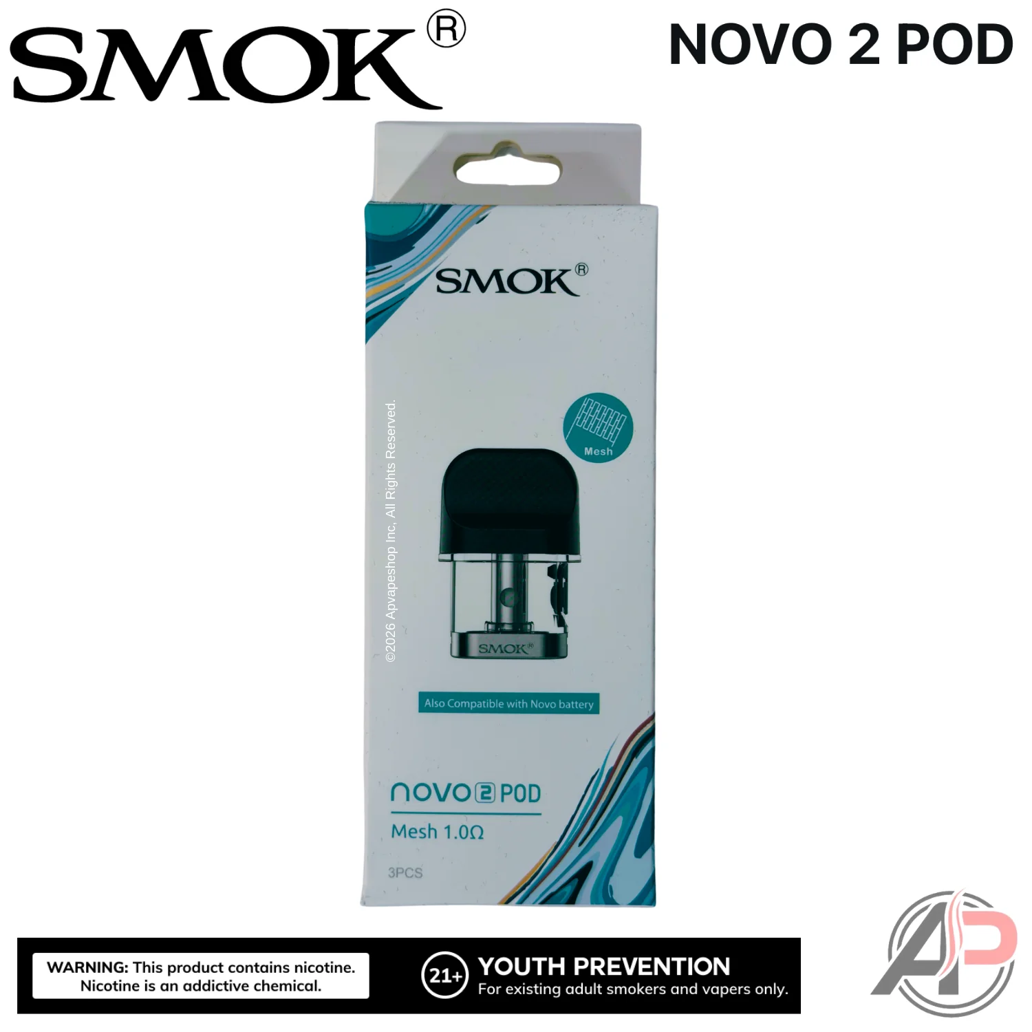 Smok Novo 2 Replacement Pods 3 Pack - Image 2