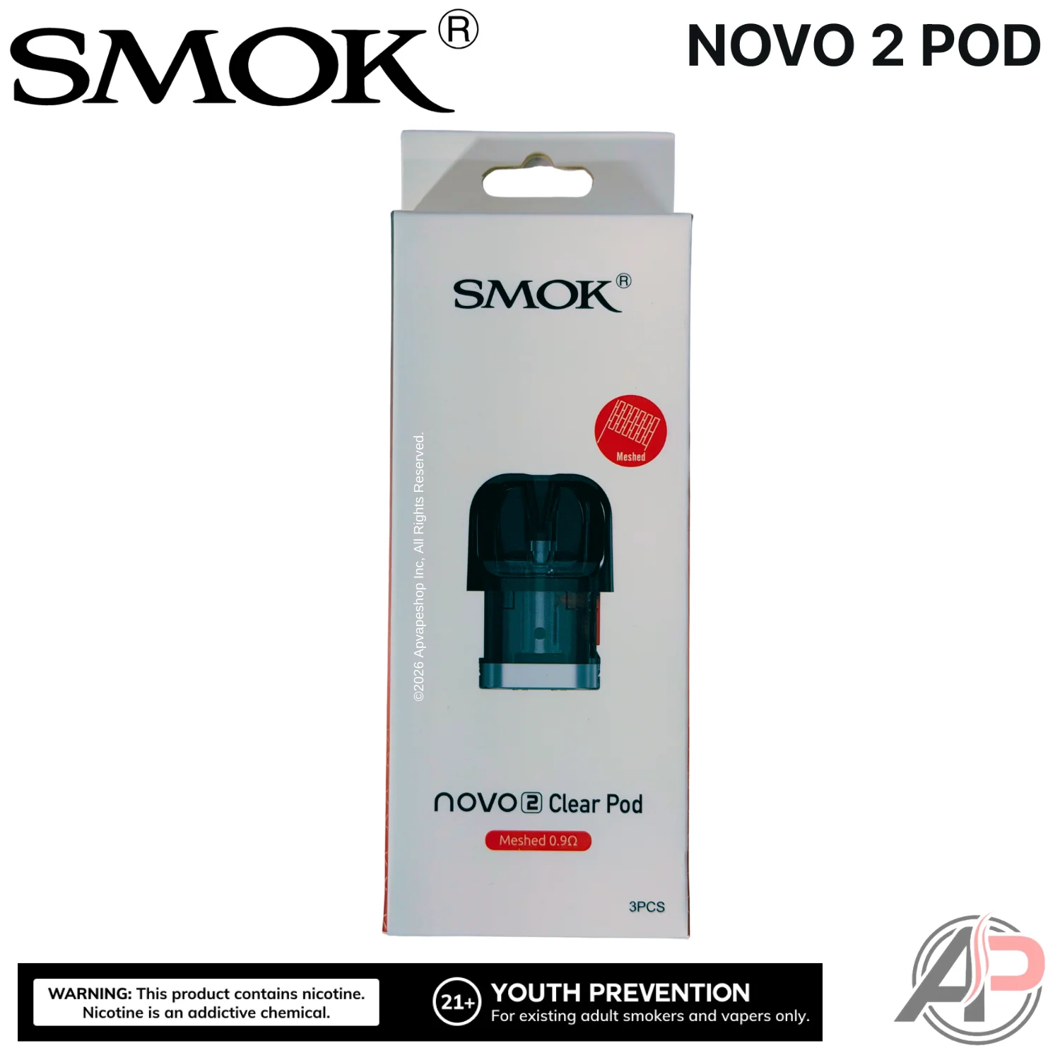 Smok Novo 2 Replacement Pods 3 Pack - Image 3