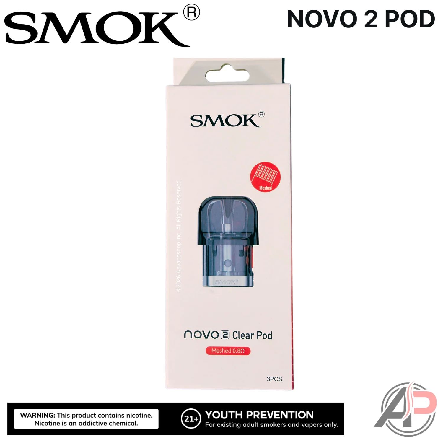 Smok Novo 2 Replacement Pods 3 Pack - Image 4