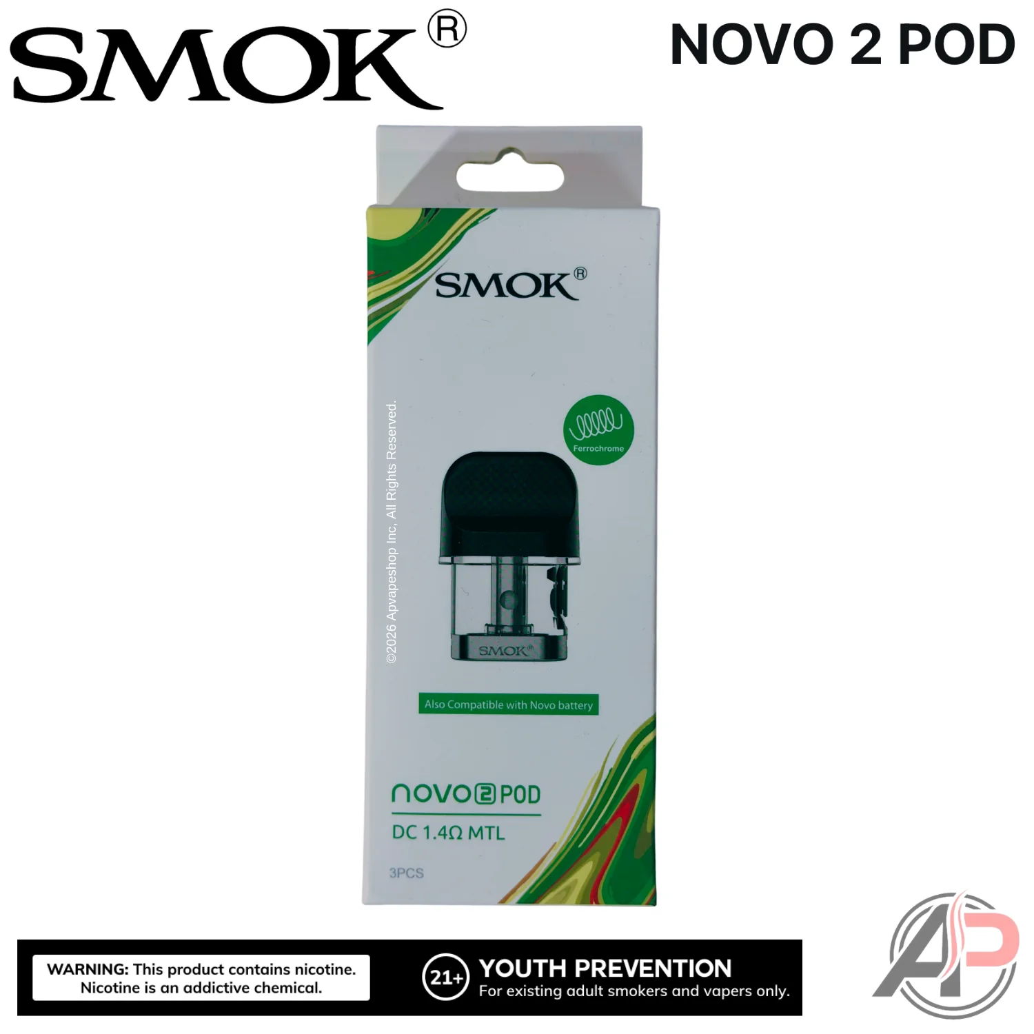 Smok Novo 2 Replacement Pods 3 Pack - Image 5