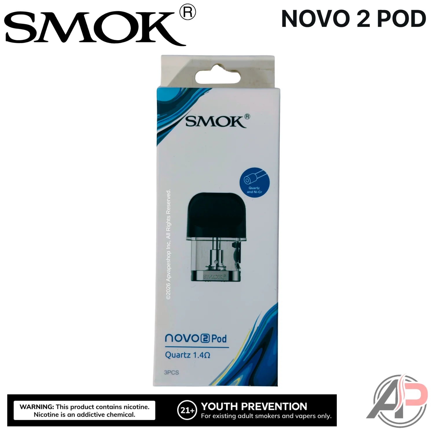 Smok Novo 2 Replacement Pods 3 Pack - Image 6