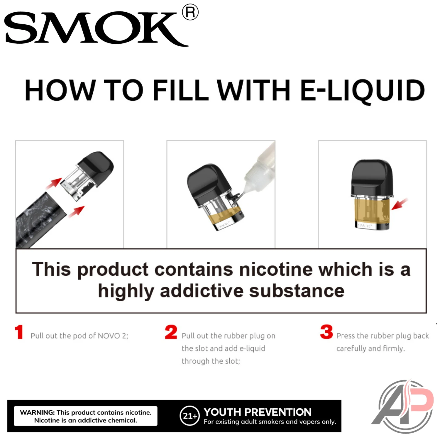 Smok Novo 2 Replacement Pods 3 Pack - Image 7