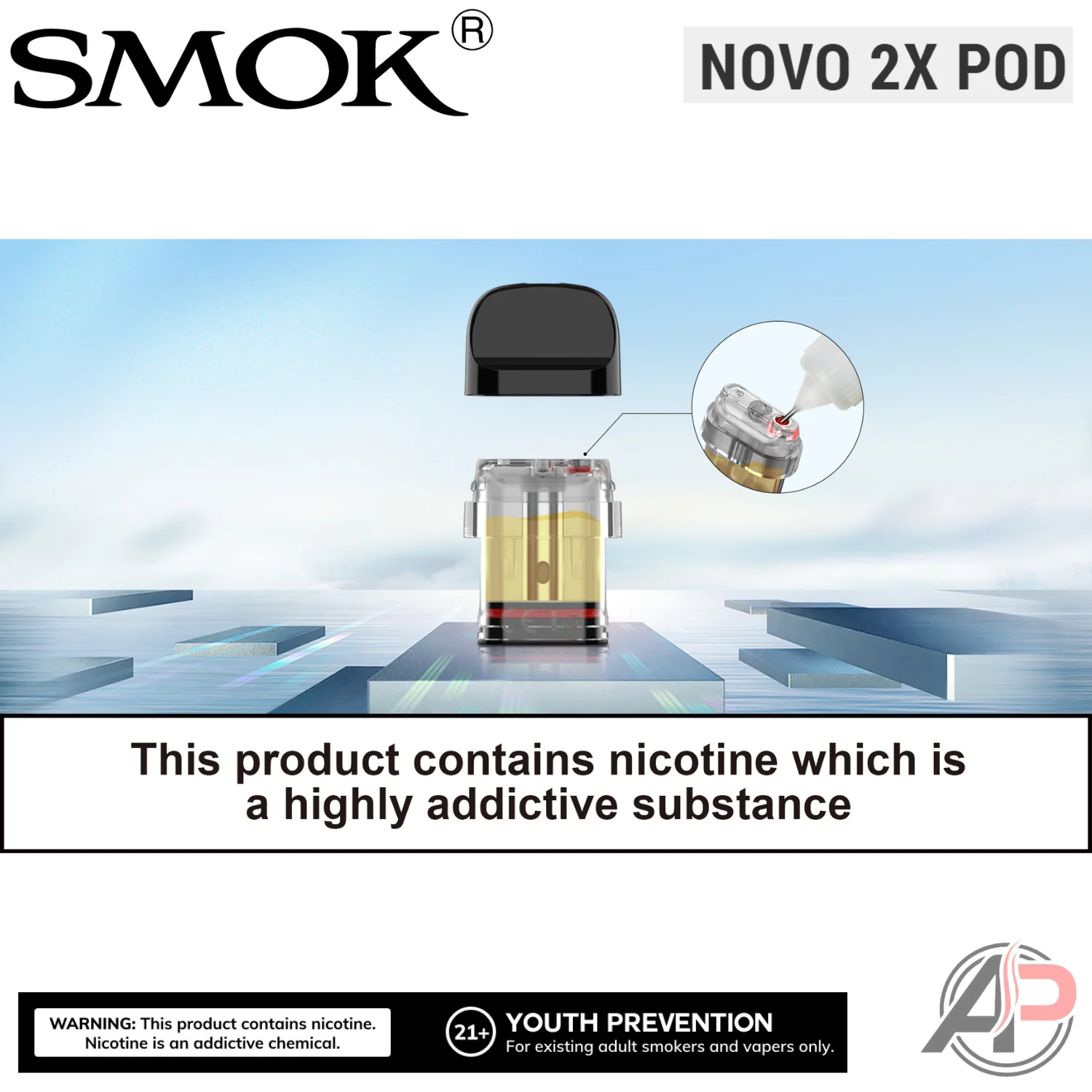 Smok Novo 2x Replacement Pods 3 Pack - Image 3