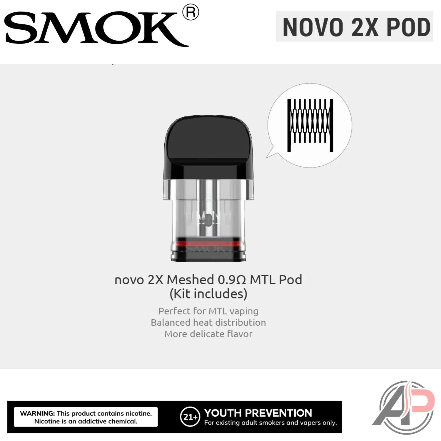Smok Novo 2x Replacement Pods 3 Pack - Image 5