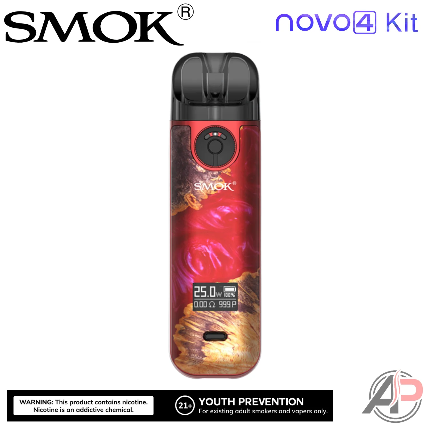 Smok Novo 4 25w Pod System Starter Kit Device - Image 12
