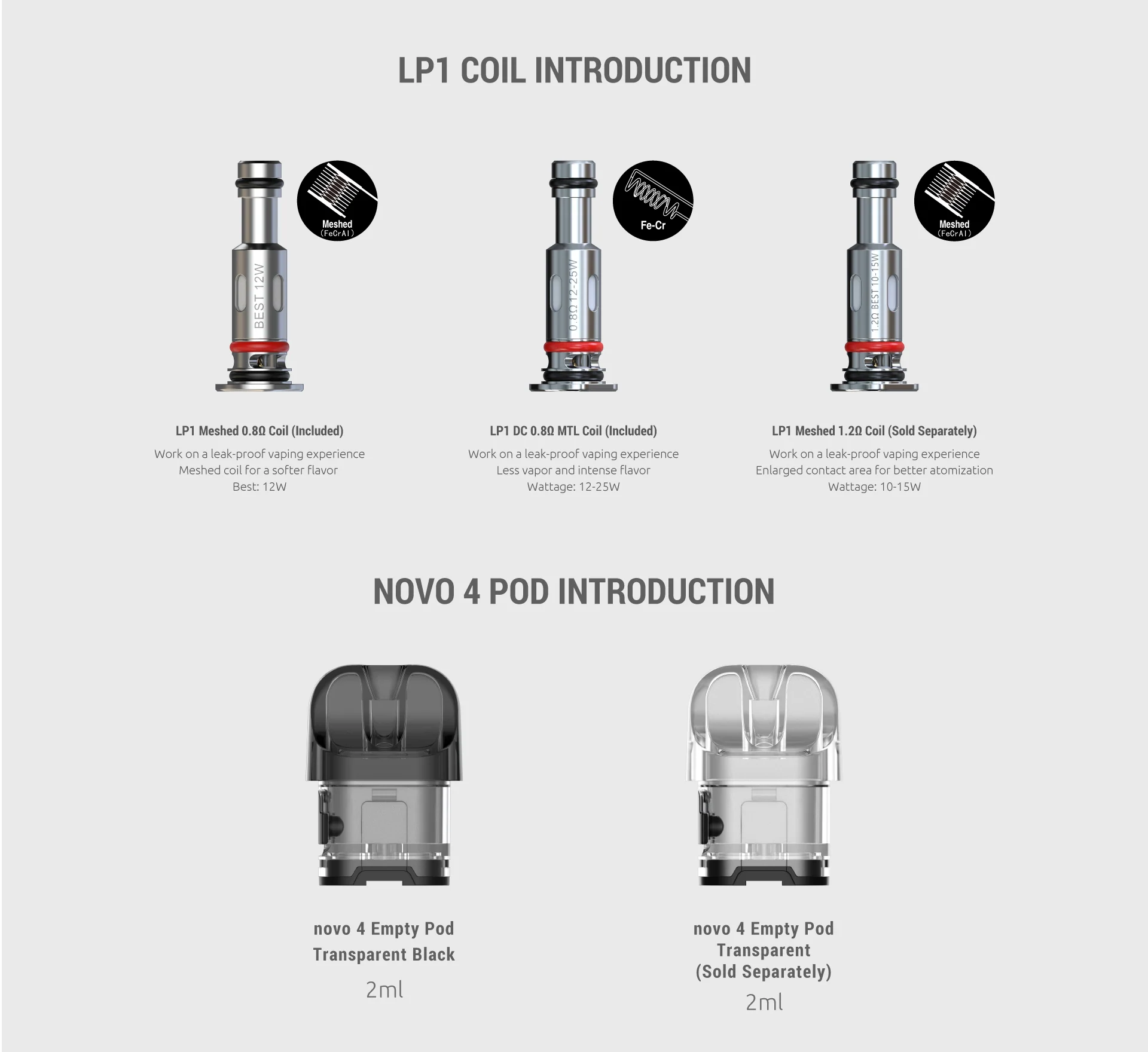 Smok Novo 4 Replacement pods 3 Pack - Image 3