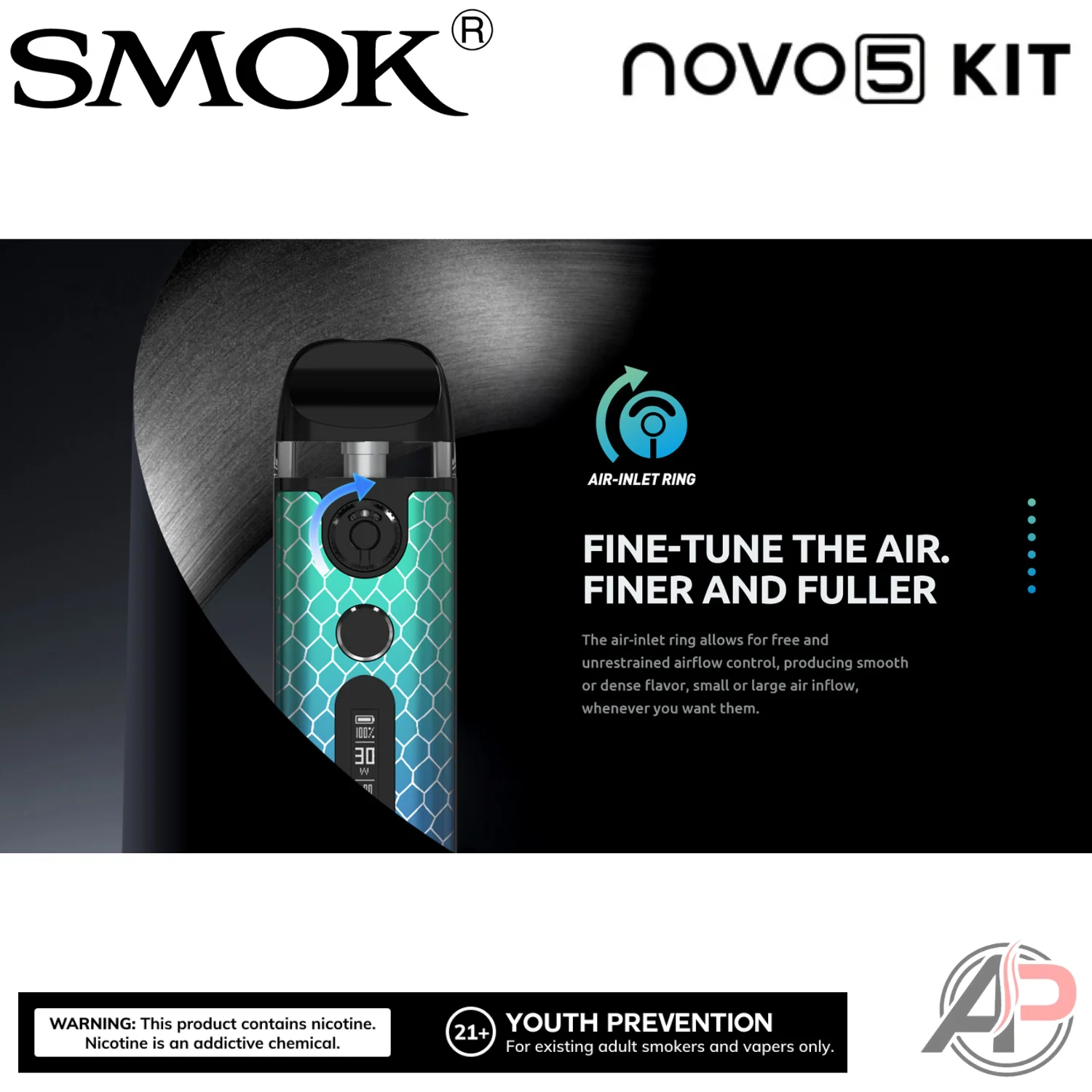 Smok Novo 5 Pod System Starter Kit Device - Image 6