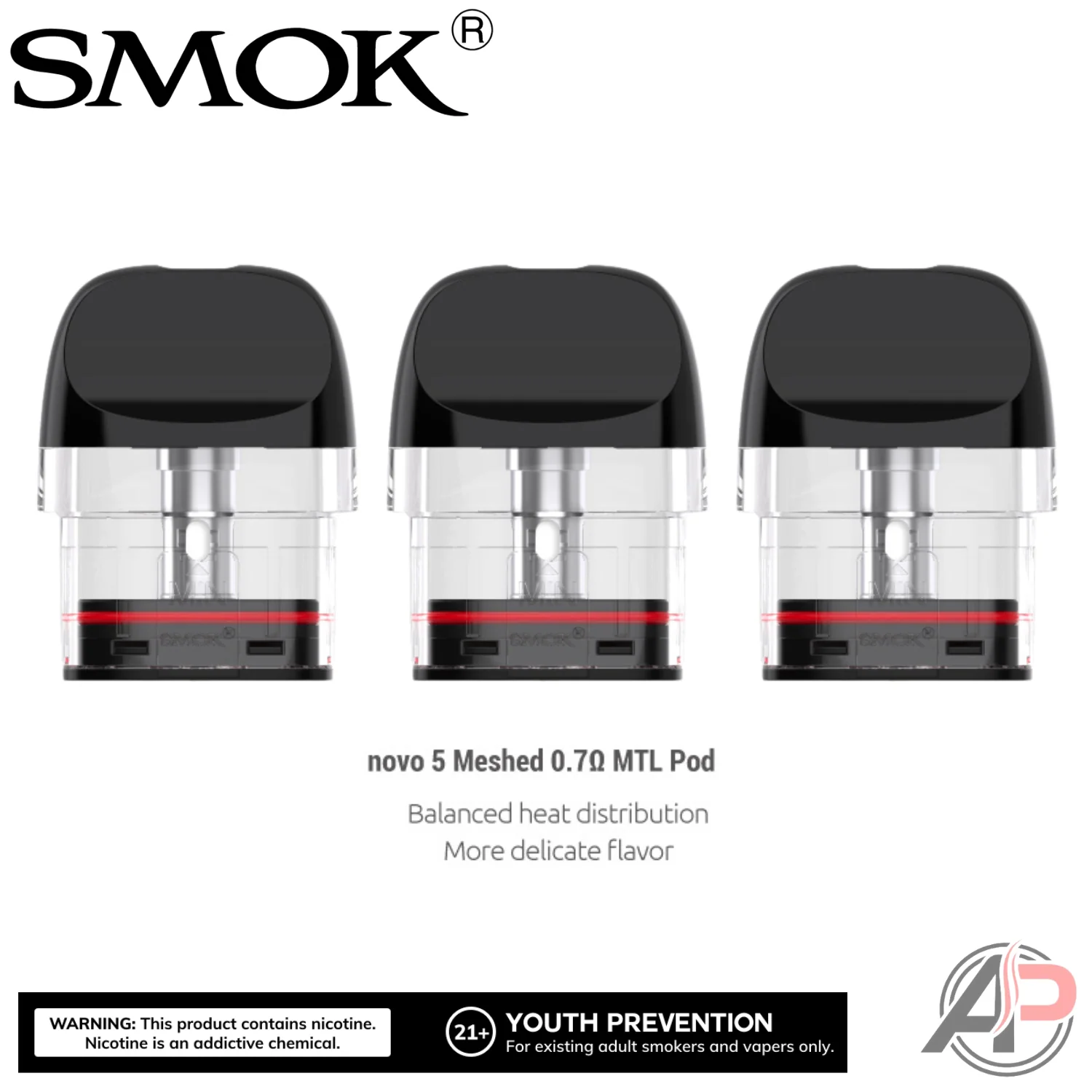 Smok Novo 5 Replacement Pods 3 Pack - Image 3