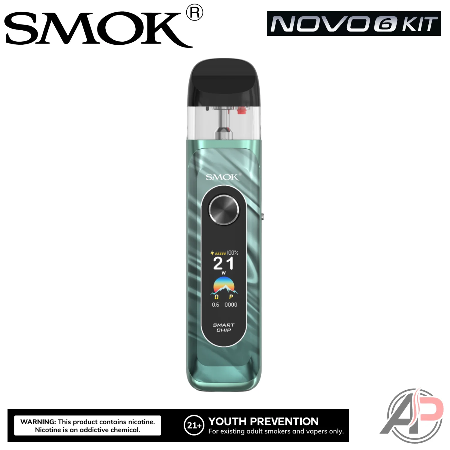 Smok Novo 6 Pod System Starter Kit Device - Image 6
