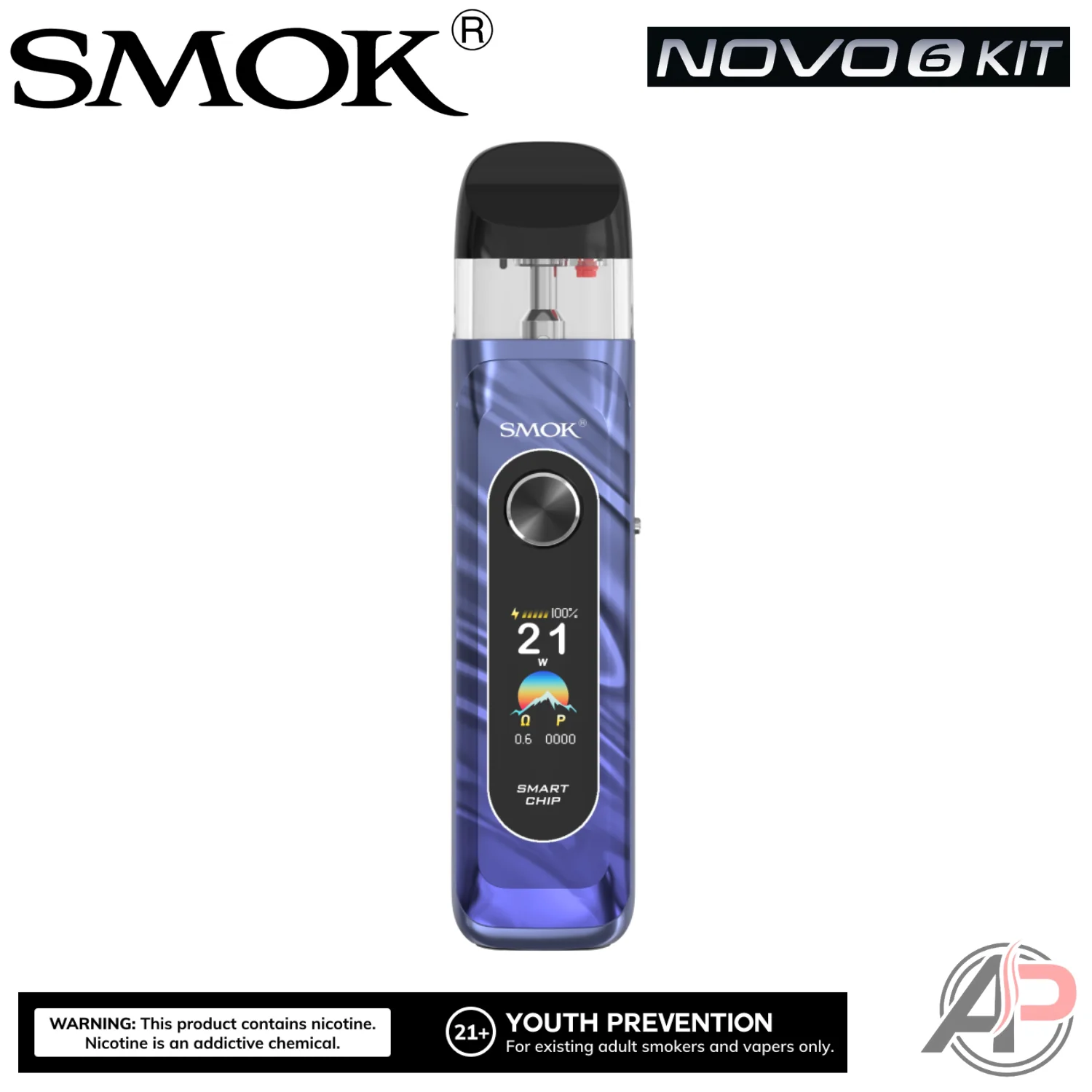 Smok Novo 6 Pod System Starter Kit Device - Image 8