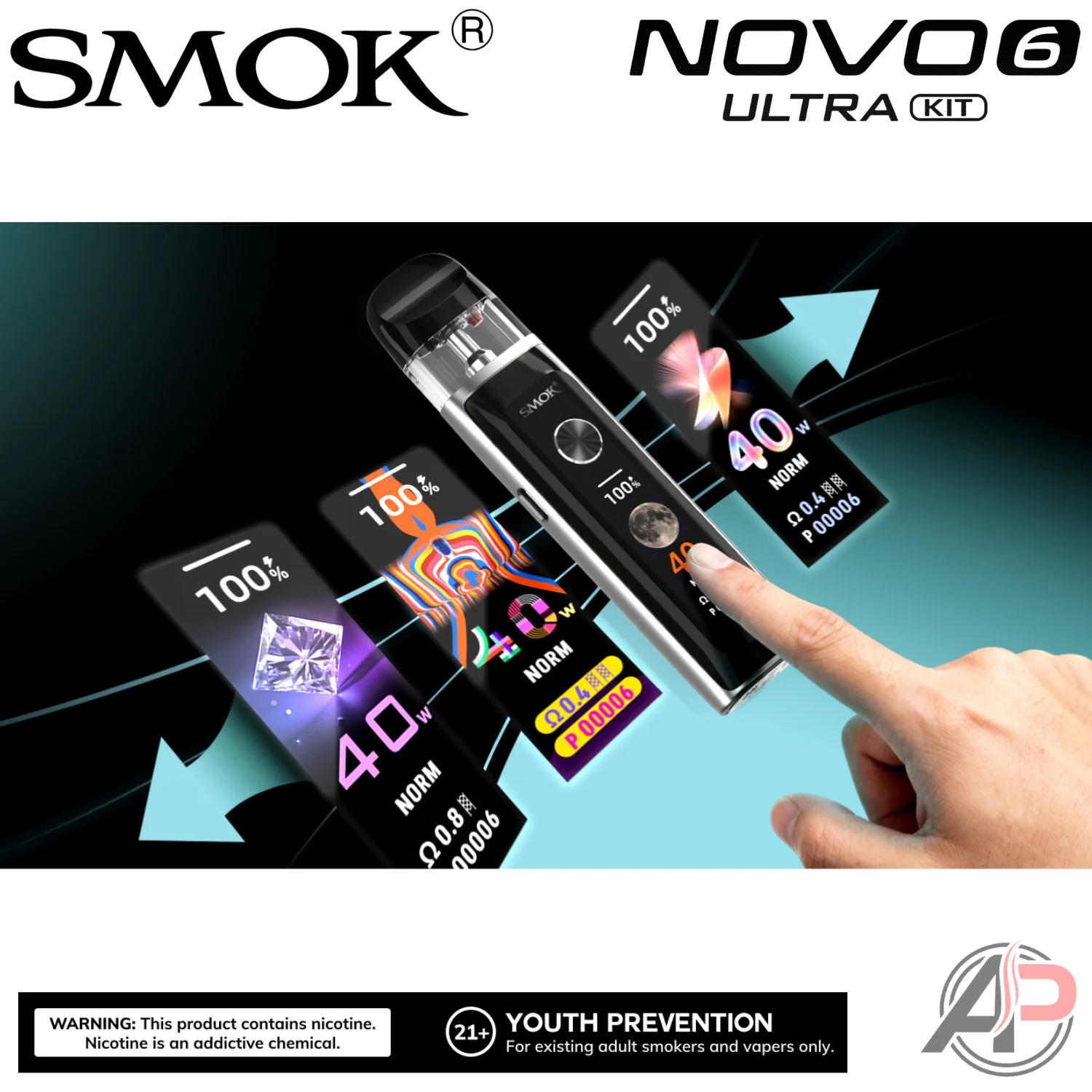 Smok Novo 6 Ultra Pod System Starter Kit Device - Image 13