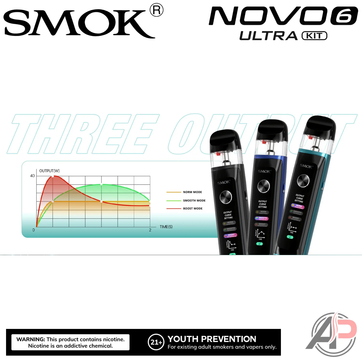 Smok Novo 6 Ultra Pod System Starter Kit Device - Image 6