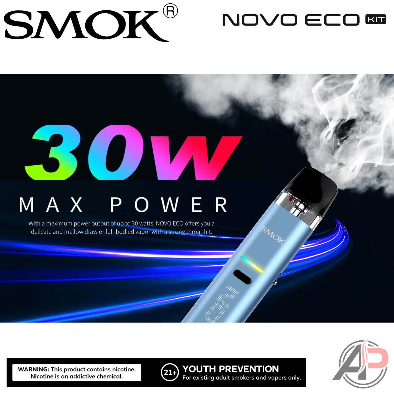 Smok Novo Eco 30w Pod System Starter Kit device - Image 5