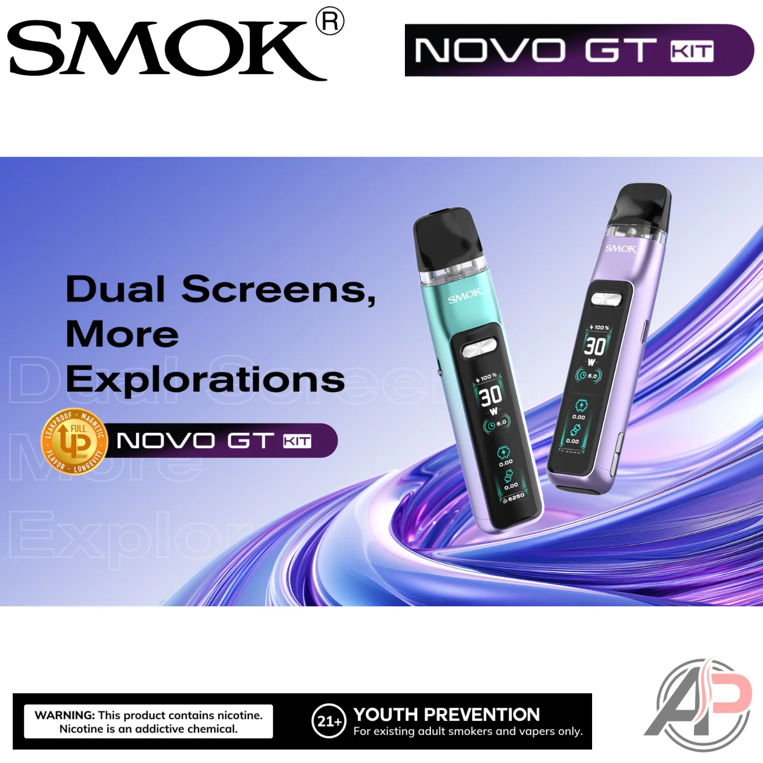 Smok Novo GT 30w Pod System Starter Kit Device - Image 2