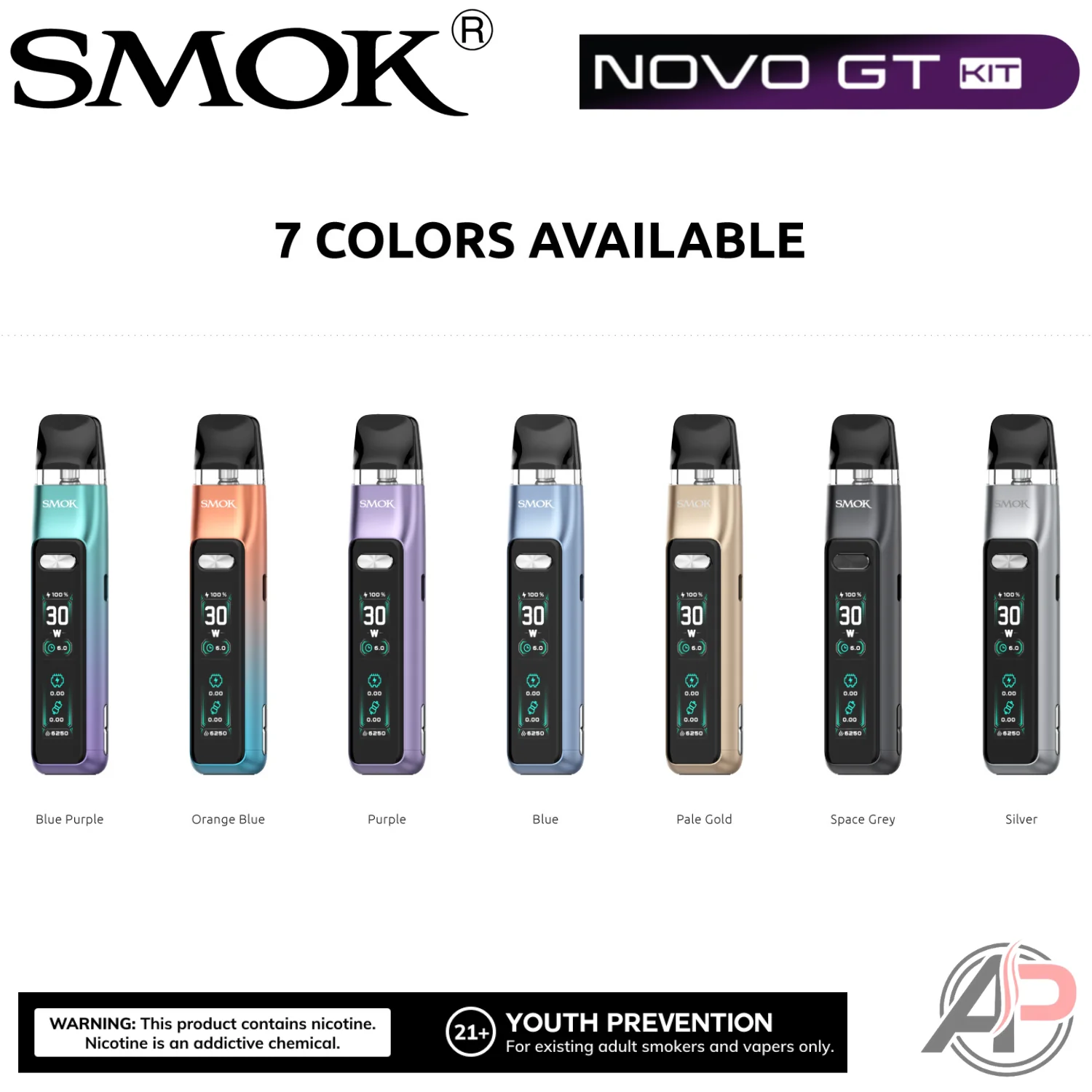 Smok Novo GT 30w Pod System Starter Kit Device - Image 5