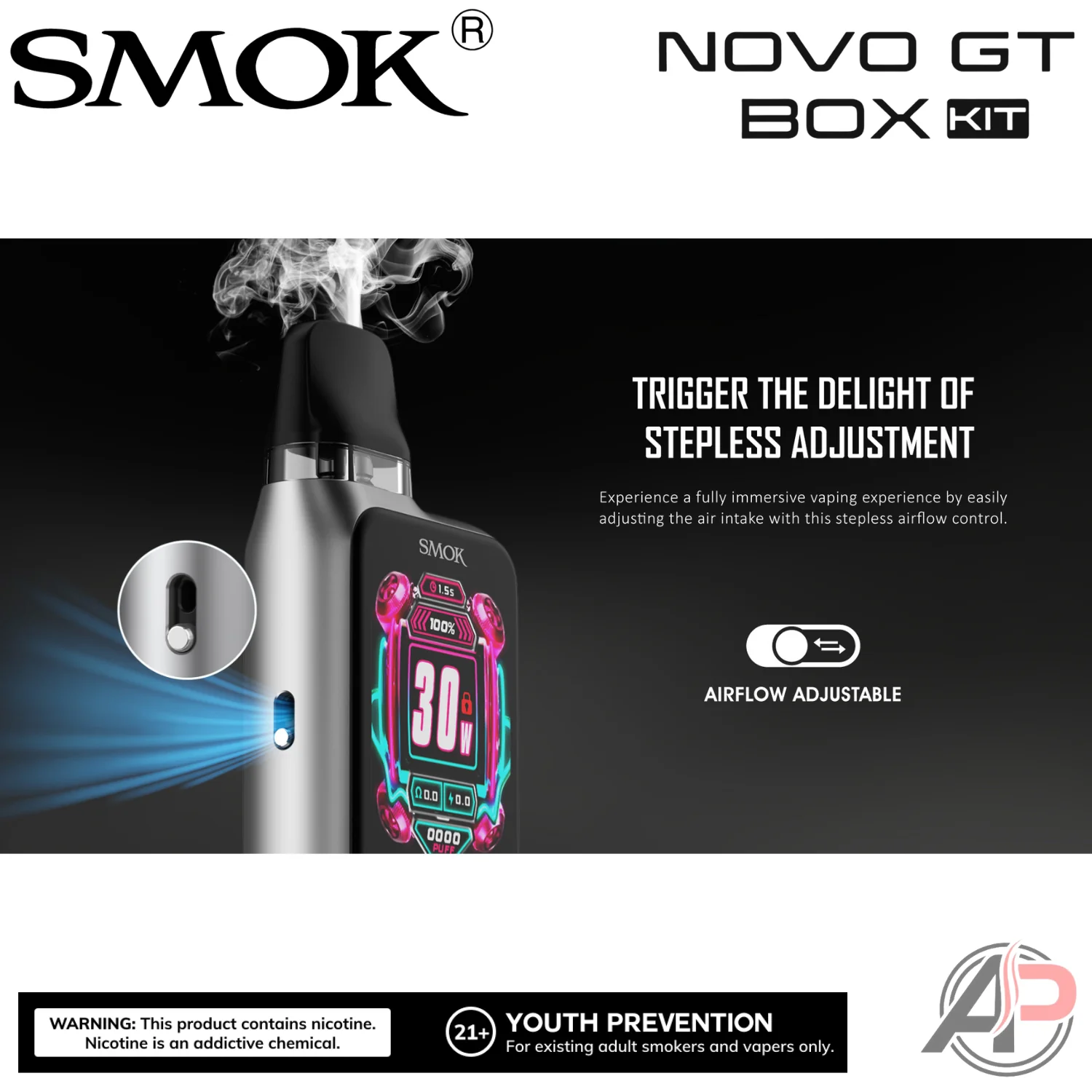Smok Novo GT Box 30w Pod System Starter Kit device - Image 6