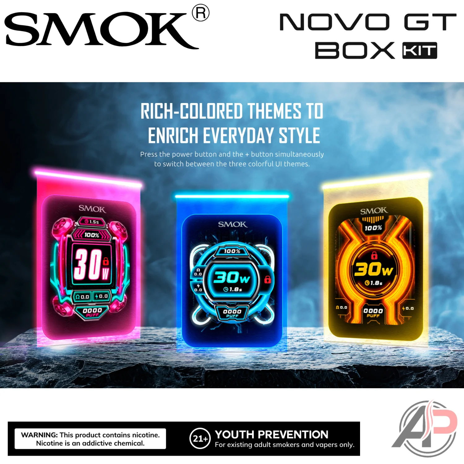 Smok Novo GT Box 30w Pod System Starter Kit device - Image 8