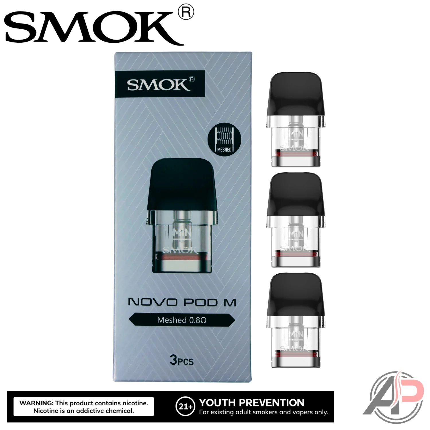 Smok Novo M Replacement Pods 3 Pack - Image 3