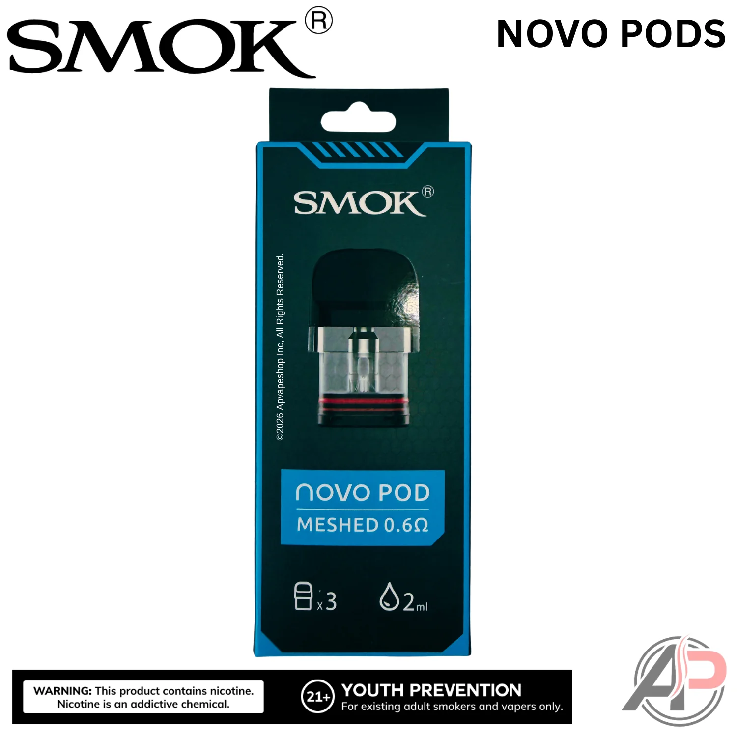 Smok Novo Replacement Pods 3 Pack - Image 3