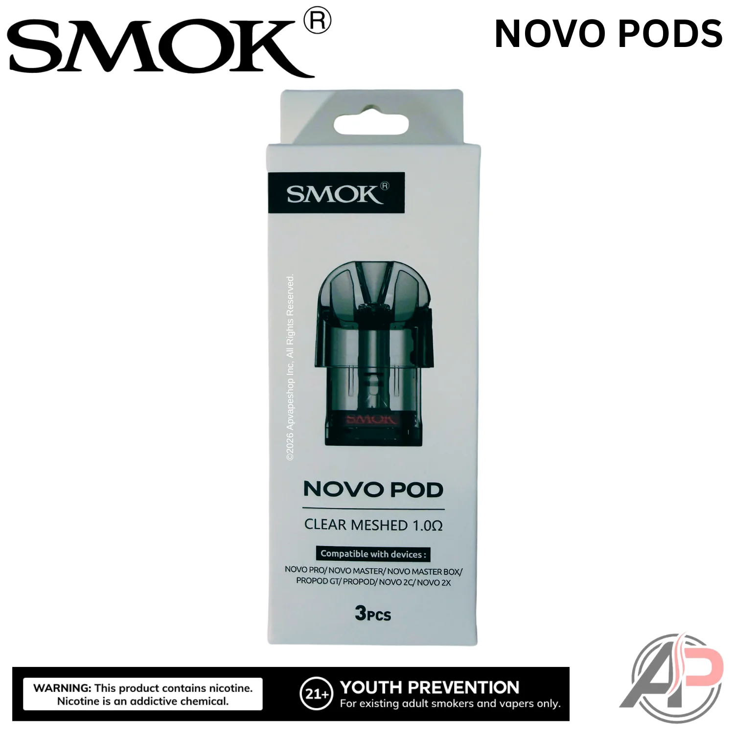 Smok Novo Replacement Pods 3 Pack - Image 5