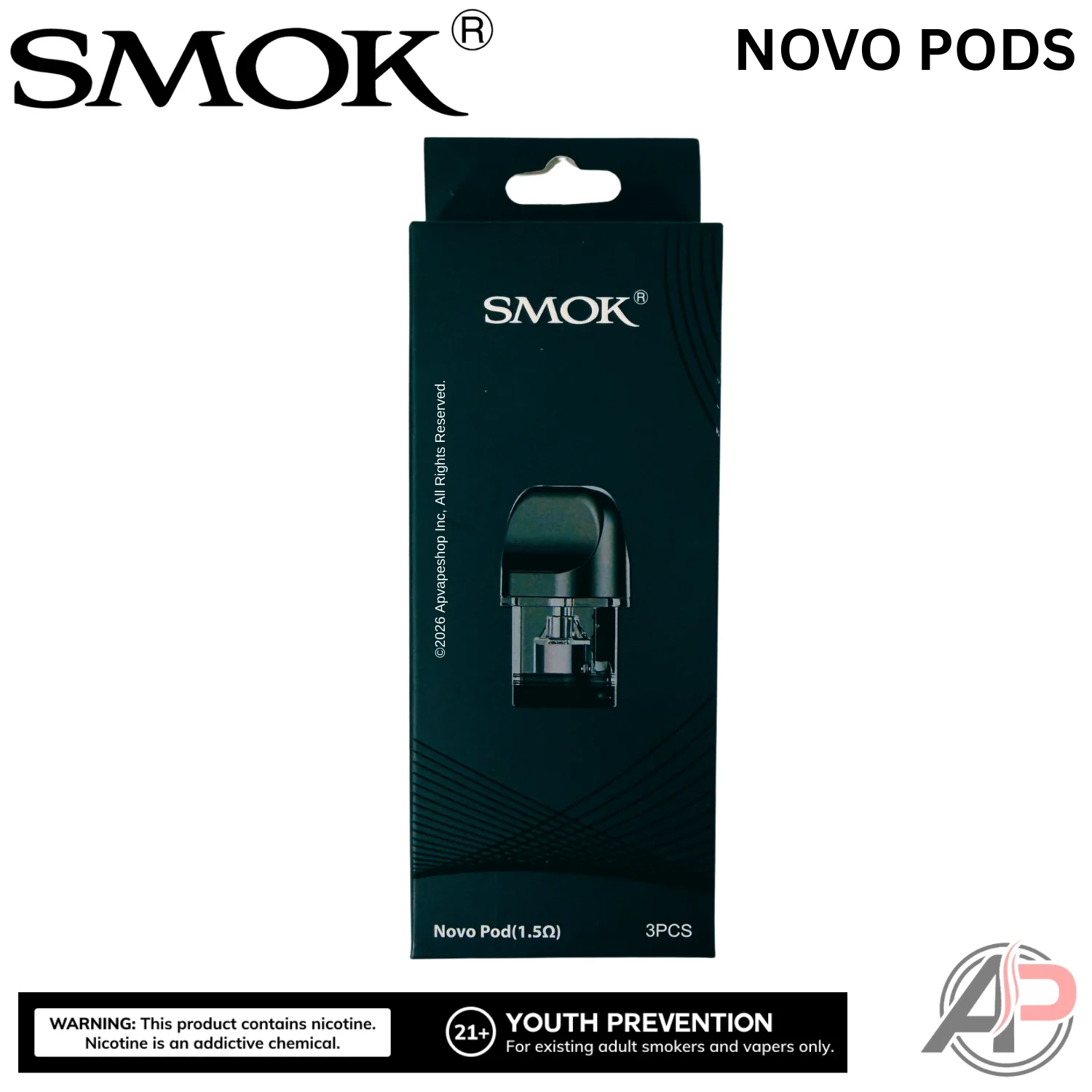 Smok Novo Replacement Pods 3 Pack - Image 7