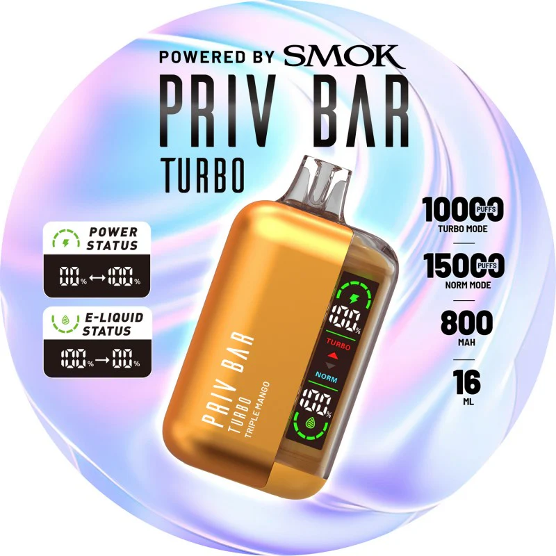 Smok Priv Bar Turbo 15000 Puffs Disposable Vape Device - Image 2