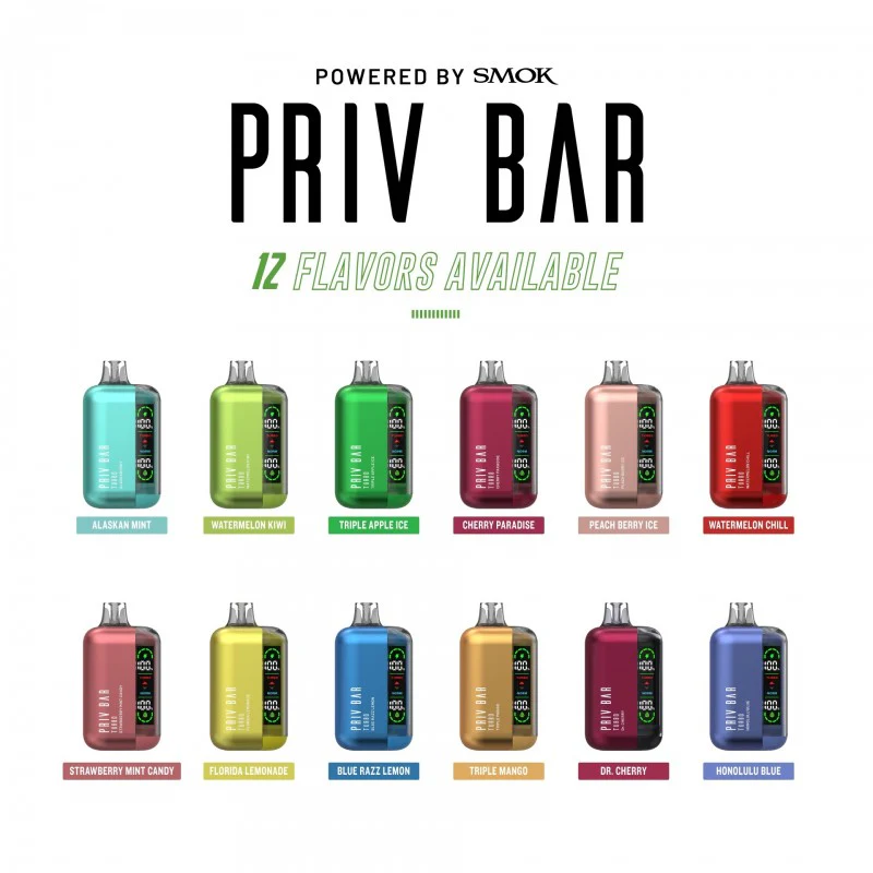 Smok Priv Bar Turbo 15000 Puffs Disposable Vape Device - Image 3