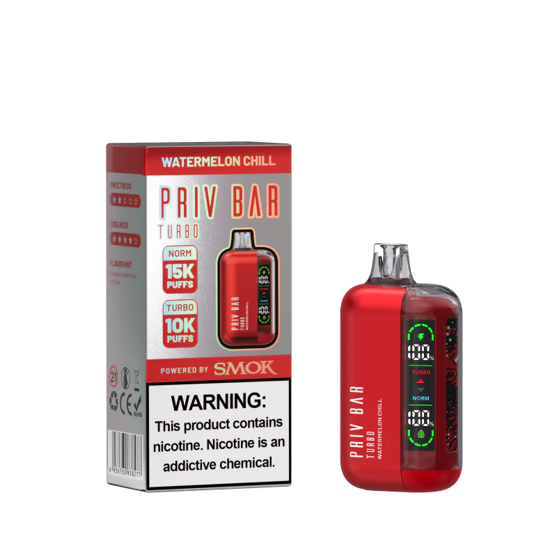 Smok Priv Bar Turbo 15000 Puffs Disposable Vape Device - Image 7