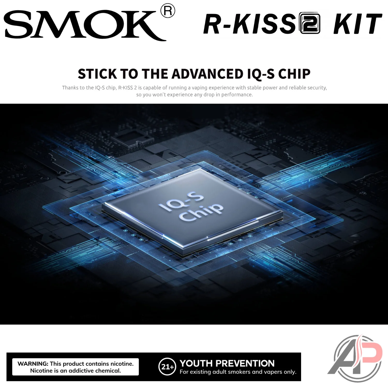 Smok R-Kiss 2 200W Box Mod Starter Kit Device - Image 13