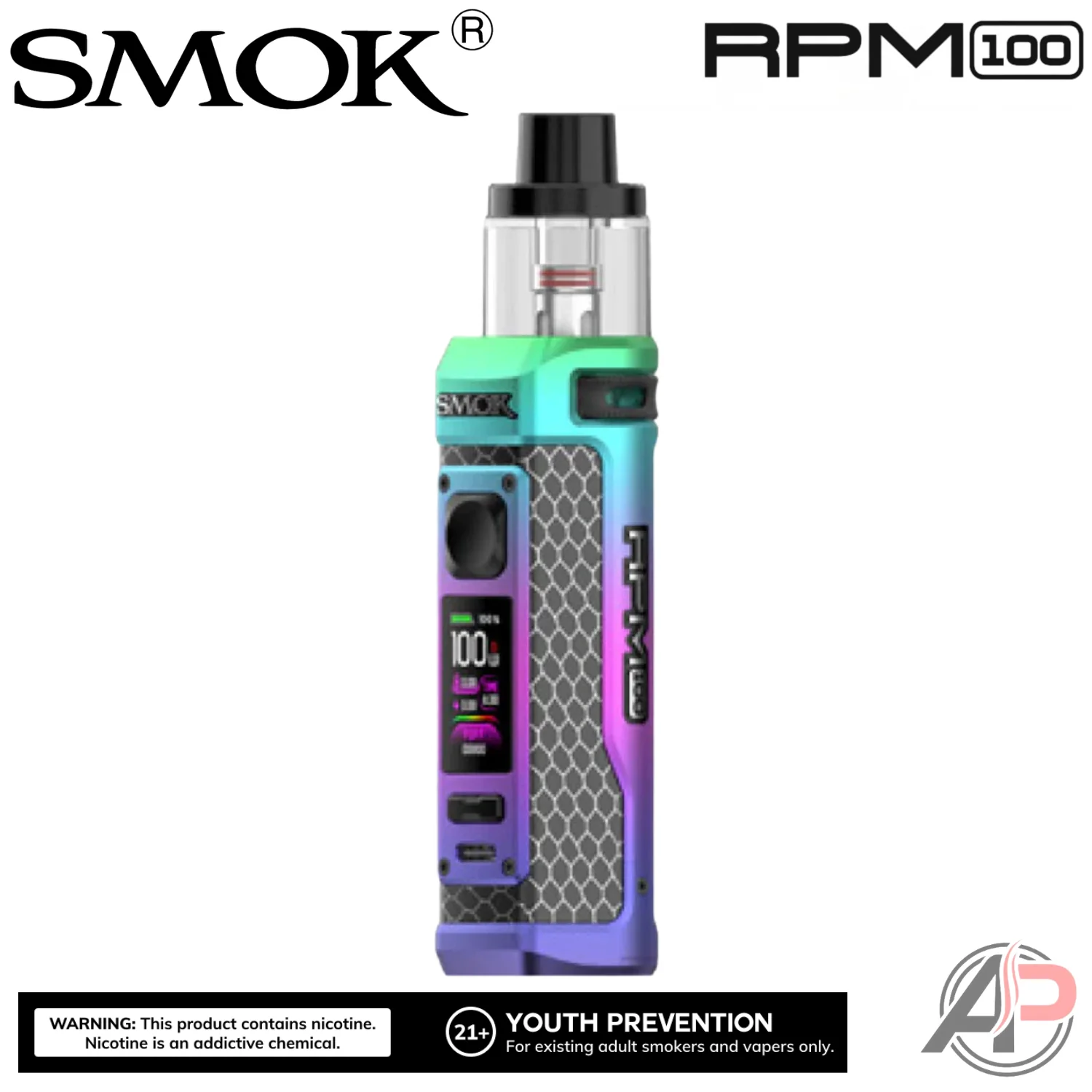 Smok Rpm 100W Pod Mod System Starter Kit Device - Image 9