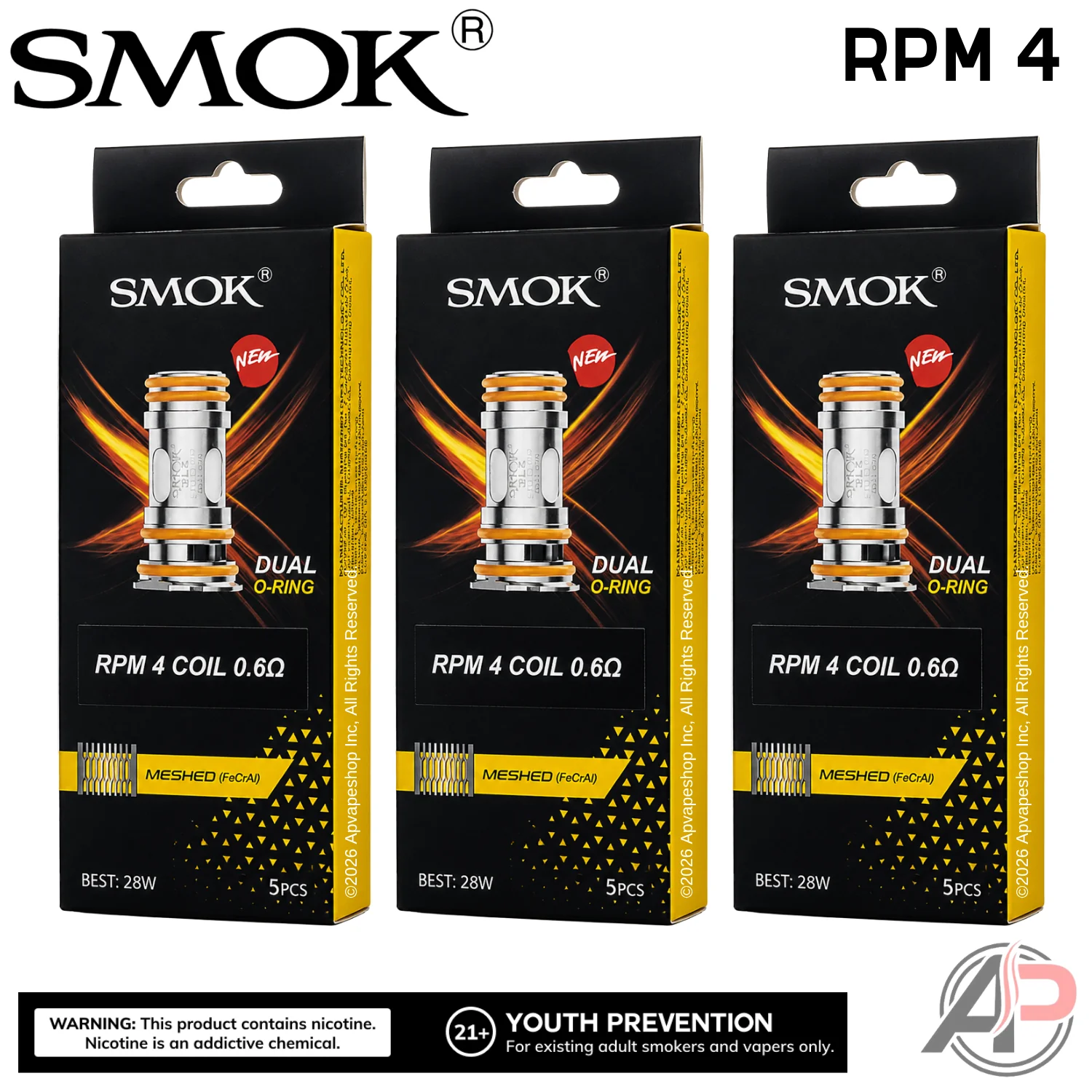 Smok RPM 4 Replacement Coils 5 Pack - Image 3
