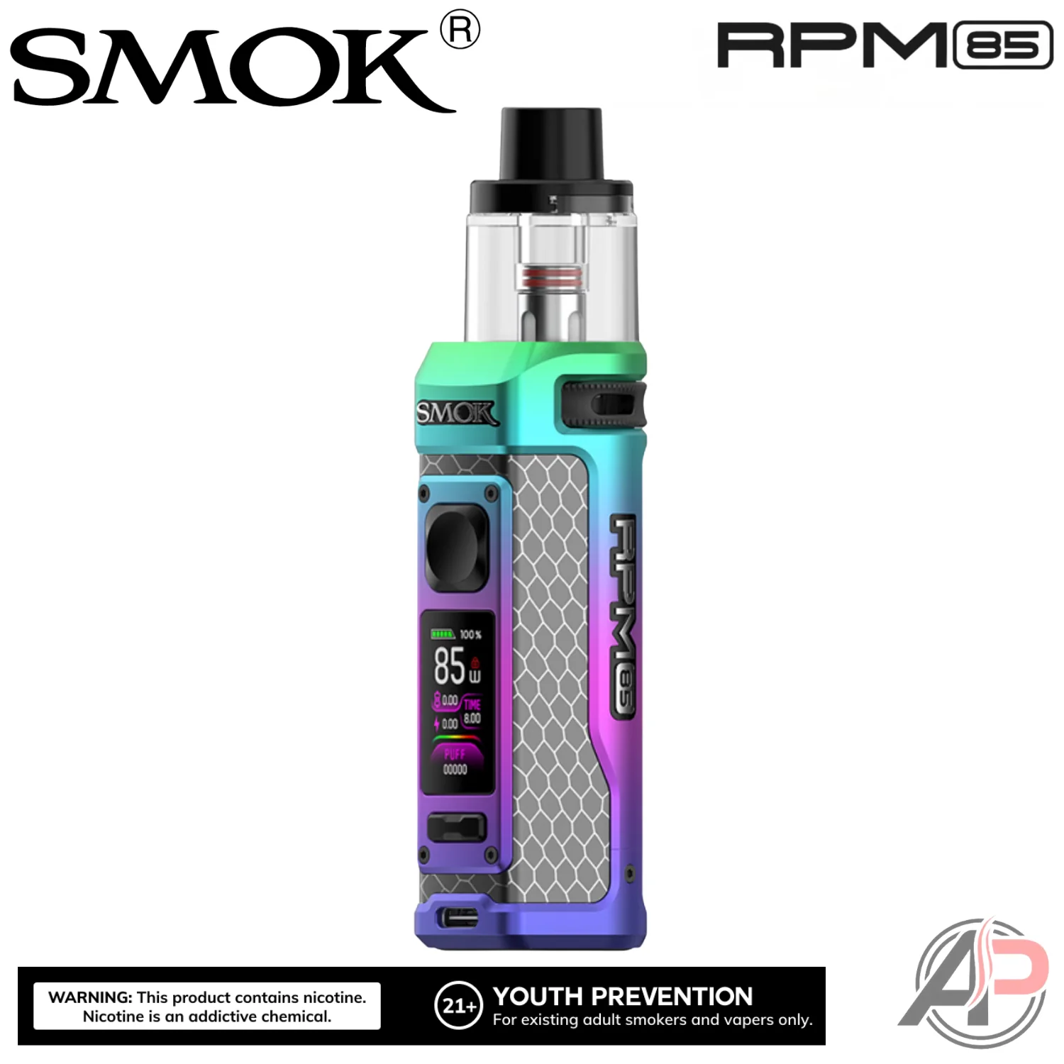 Smok Rpm 85W Pod Mod System Starter Kit Device - Image 6