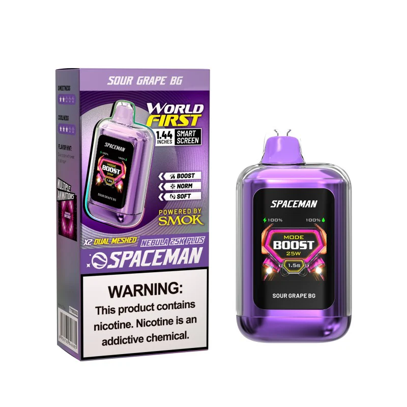 Smok Spaceman Nebula 25k Plus Disposable Vape Device - Image 8