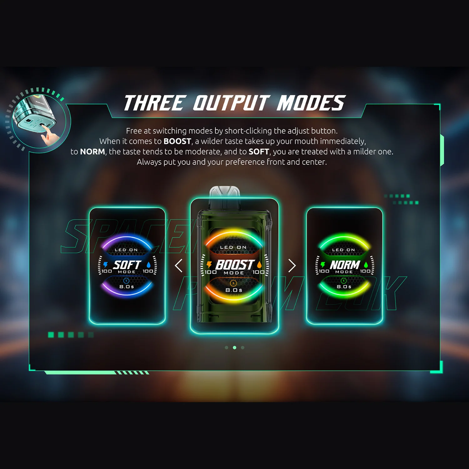 Smok Spaceman Prism 20k Disposable Vape Device - Image 20