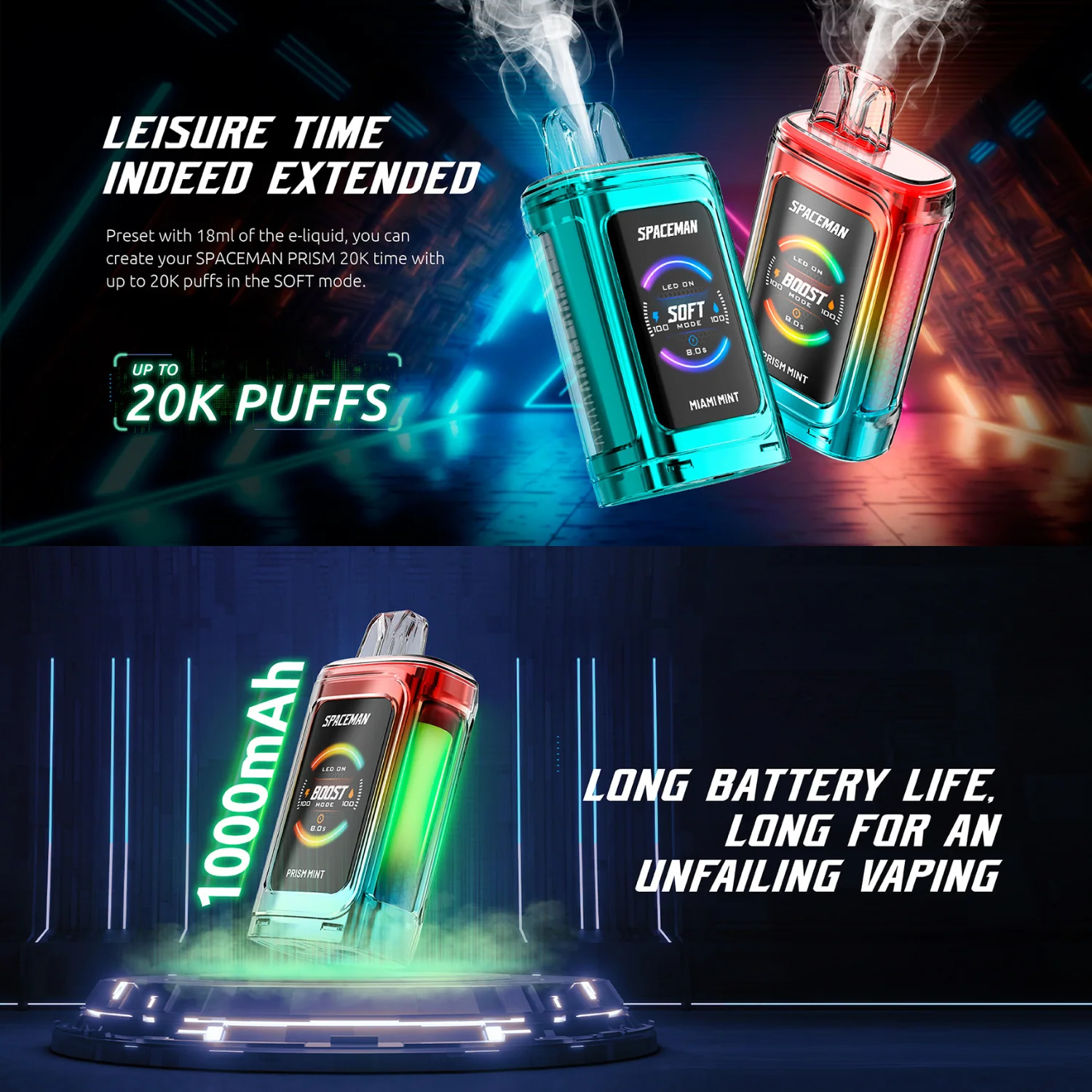 Smok Spaceman Prism 20k Disposable Vape Device - Image 21